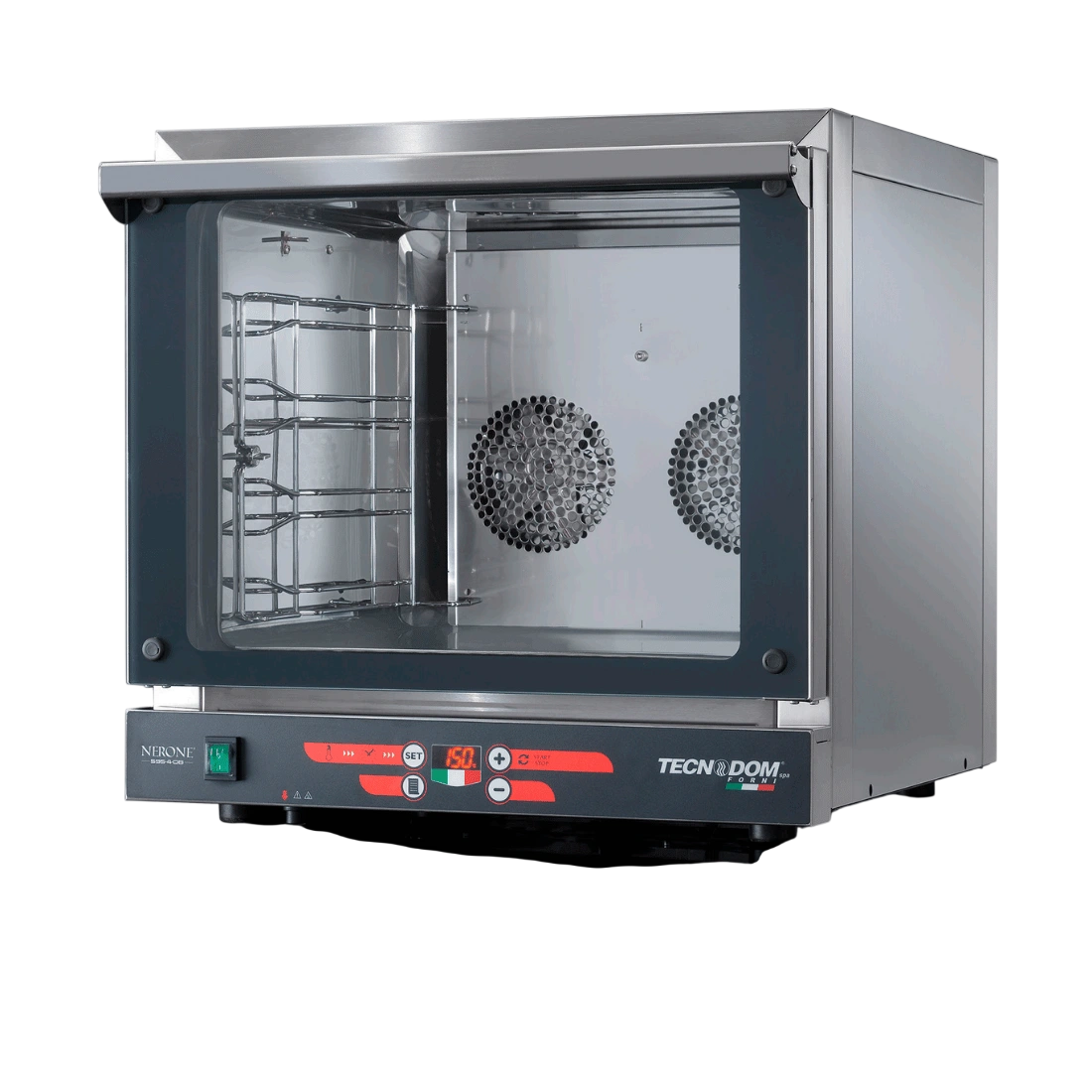 Tecnodom Nerone EKO Digital 4-Tray Oven – TDE-4CD/15 commercial kitchen equipment