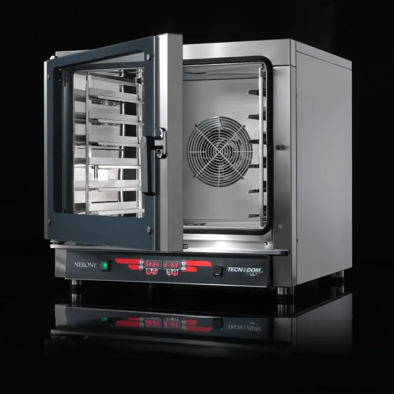 Tecnodom TD-6NE Nerone MID digital combi oven 6 tray electric made in Italy