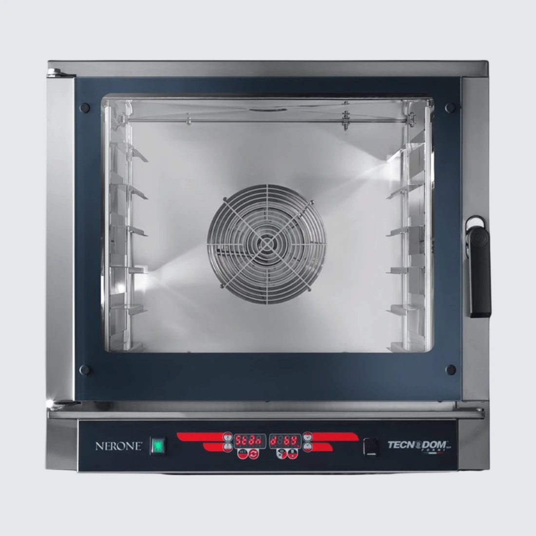 Tecnodom TD-6NE Nerone MID Digital Combi Oven – 6 Tray, Electric commercial kitchen equipment