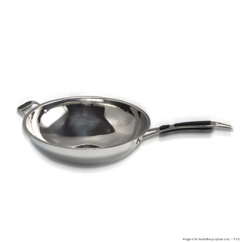 Benchstar IW-WOK36 360mm stainless steel induction wok