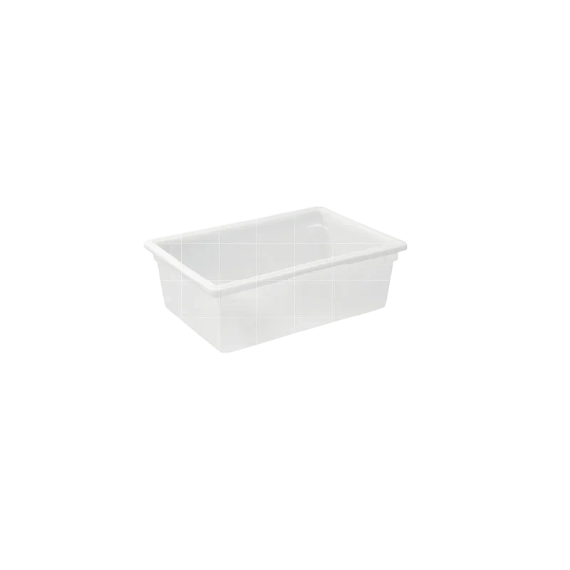 Kitchen Knock 008826 30L Food Safety Storage Container – White PE, Stackable commercial kitchen equipment