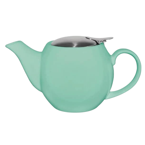 Olympia Cafe Teapot Aqua - 510ml (Box 1) commercial kitchen equipment