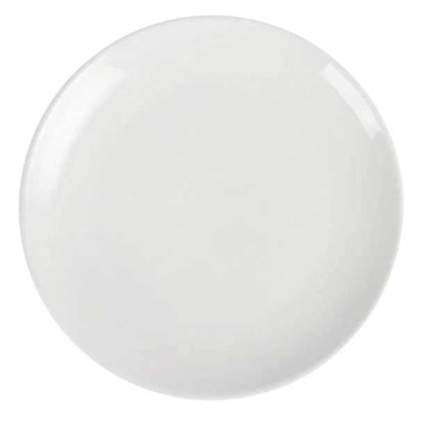 Olympia U079 Whiteware Coupe Plates – 25cm (Box of 12) commercial kitchen equipment