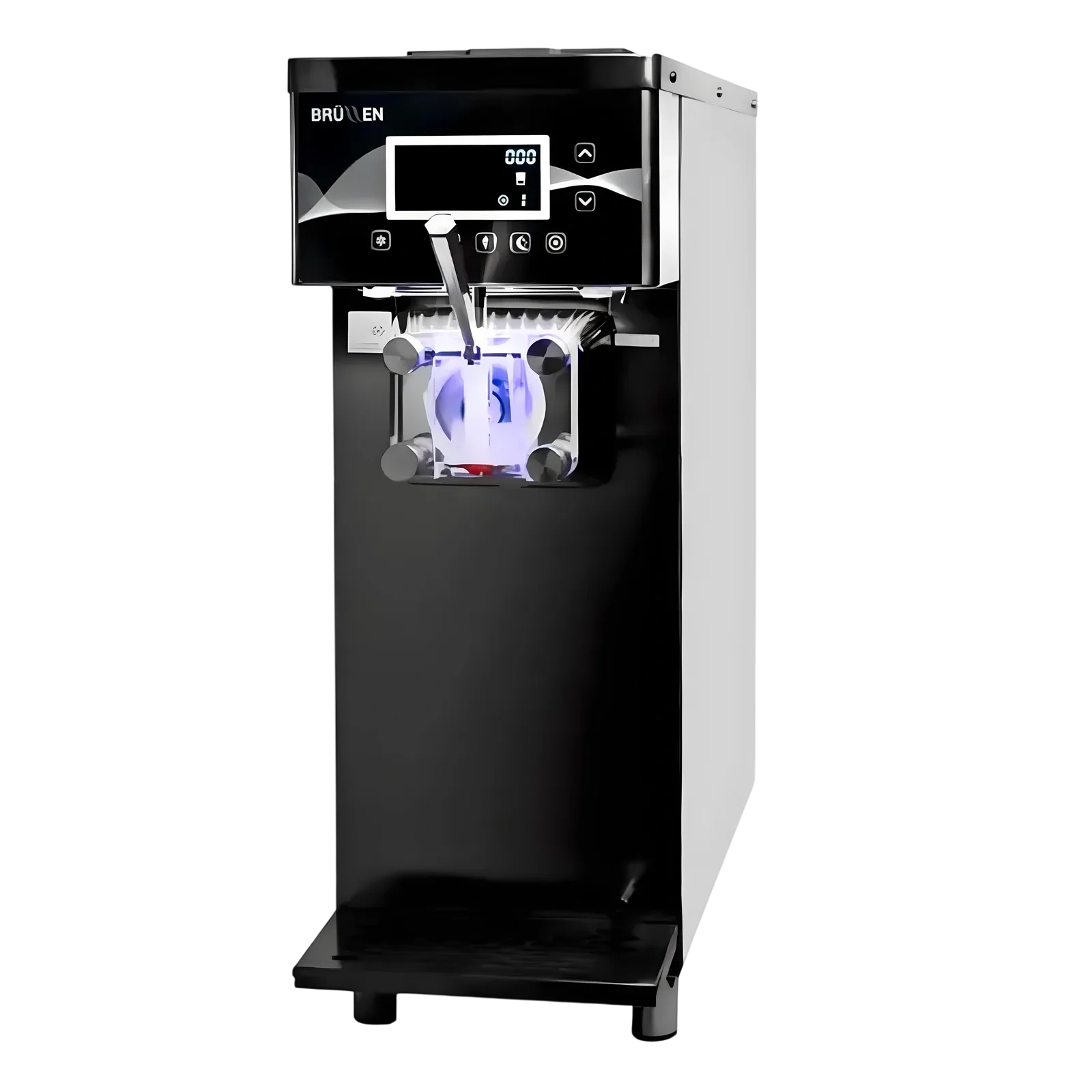 BRÜLLEN i91 Countertop Soft Serve Machine – Single Flavour Air Mix Pump 1.8 kW commercial kitchen equipment