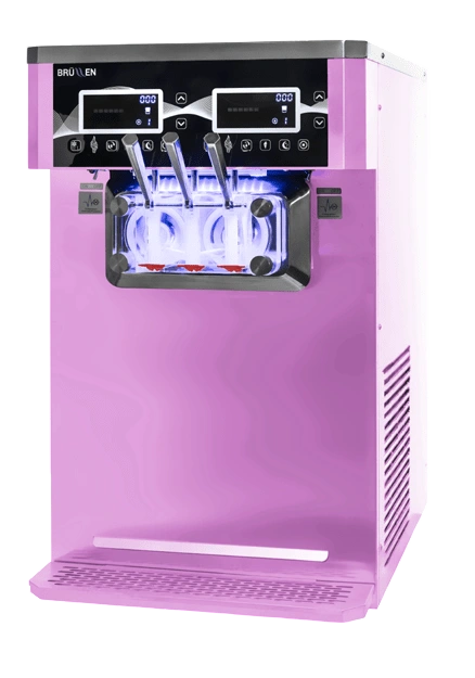 BRÜLLEN i26 PRO Twin System Soft Serve Machine - Gravity Feed commercial kitchen equipment