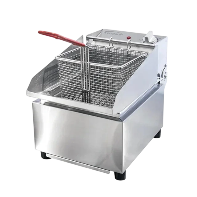 Woodson W.FRS80 - Single Pan Fryer 8L, 15A commercial kitchen equipment