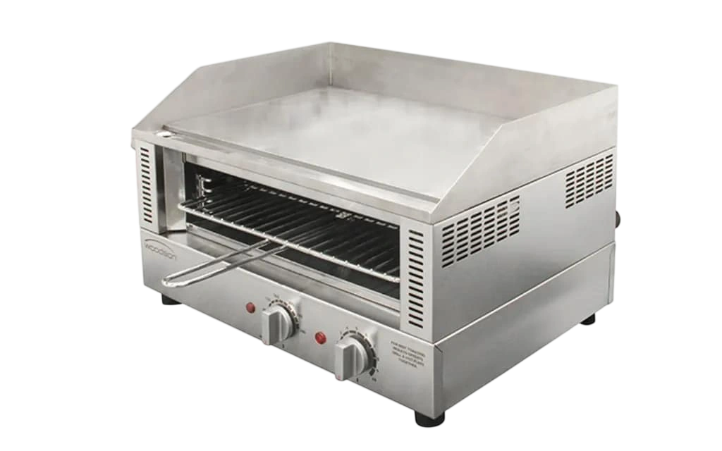 Woodson W.GDT65.15 Griddle Toaster - 8mm Plate with Toaster, Australian Made commercial kitchen equipment