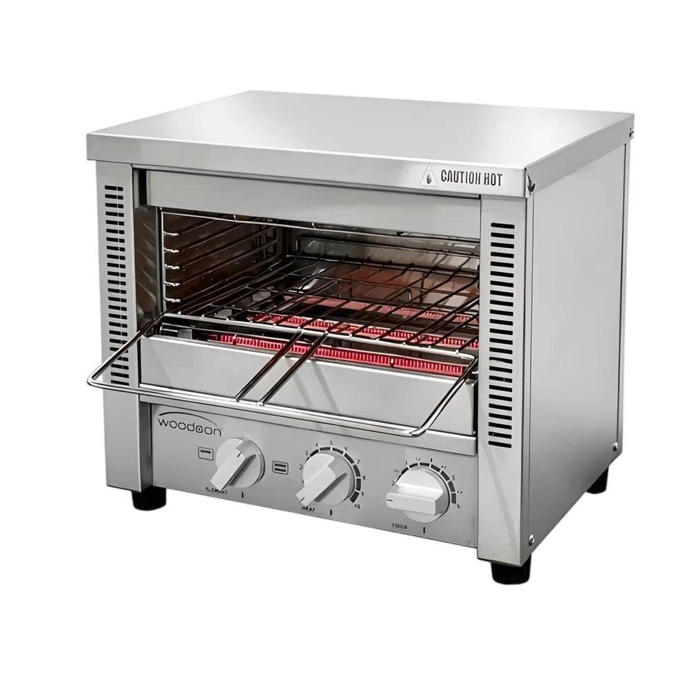 Woodson W.GTQI4.CUB Toaster Griller – 4 Slice Ceramic Heat | Cafés & Catering