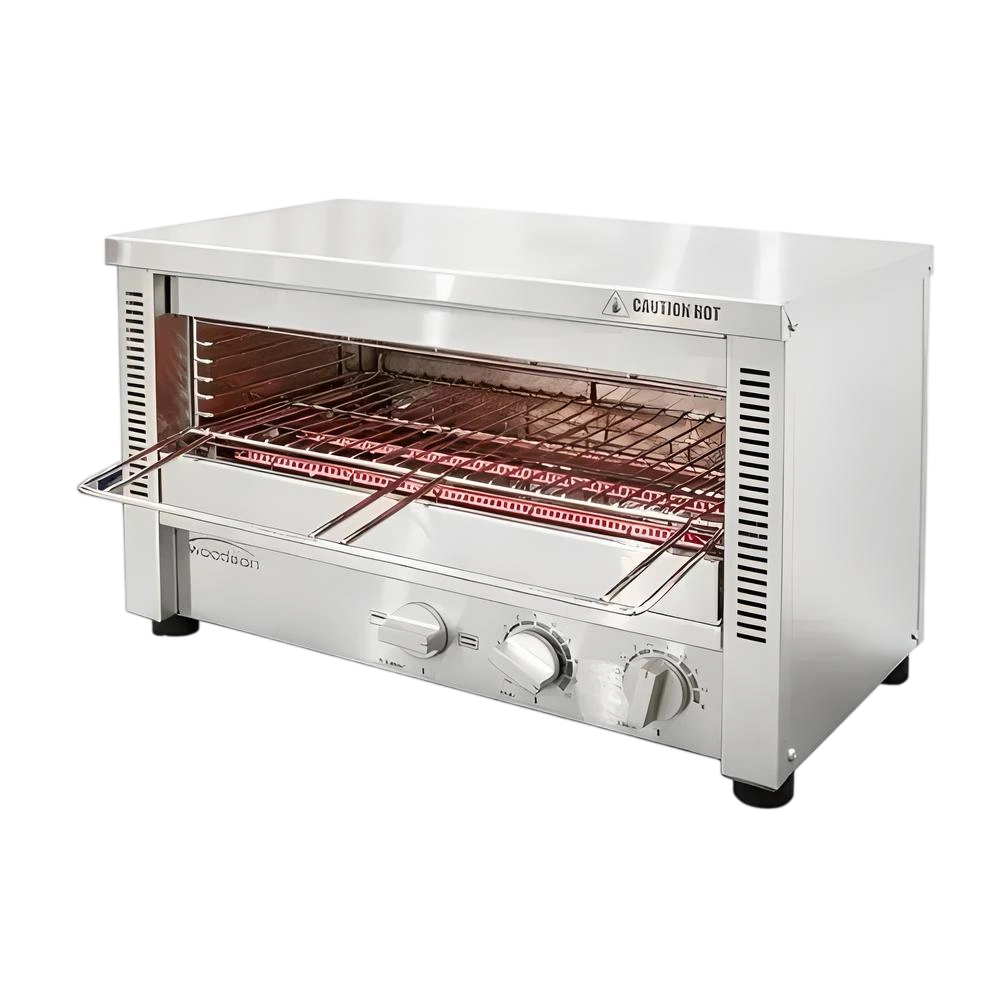 Woodson W.GTQI8.15 Toaster Griller – 8 Slice Ceramic Heat | Café & Restaurant commercial kitchen equipment