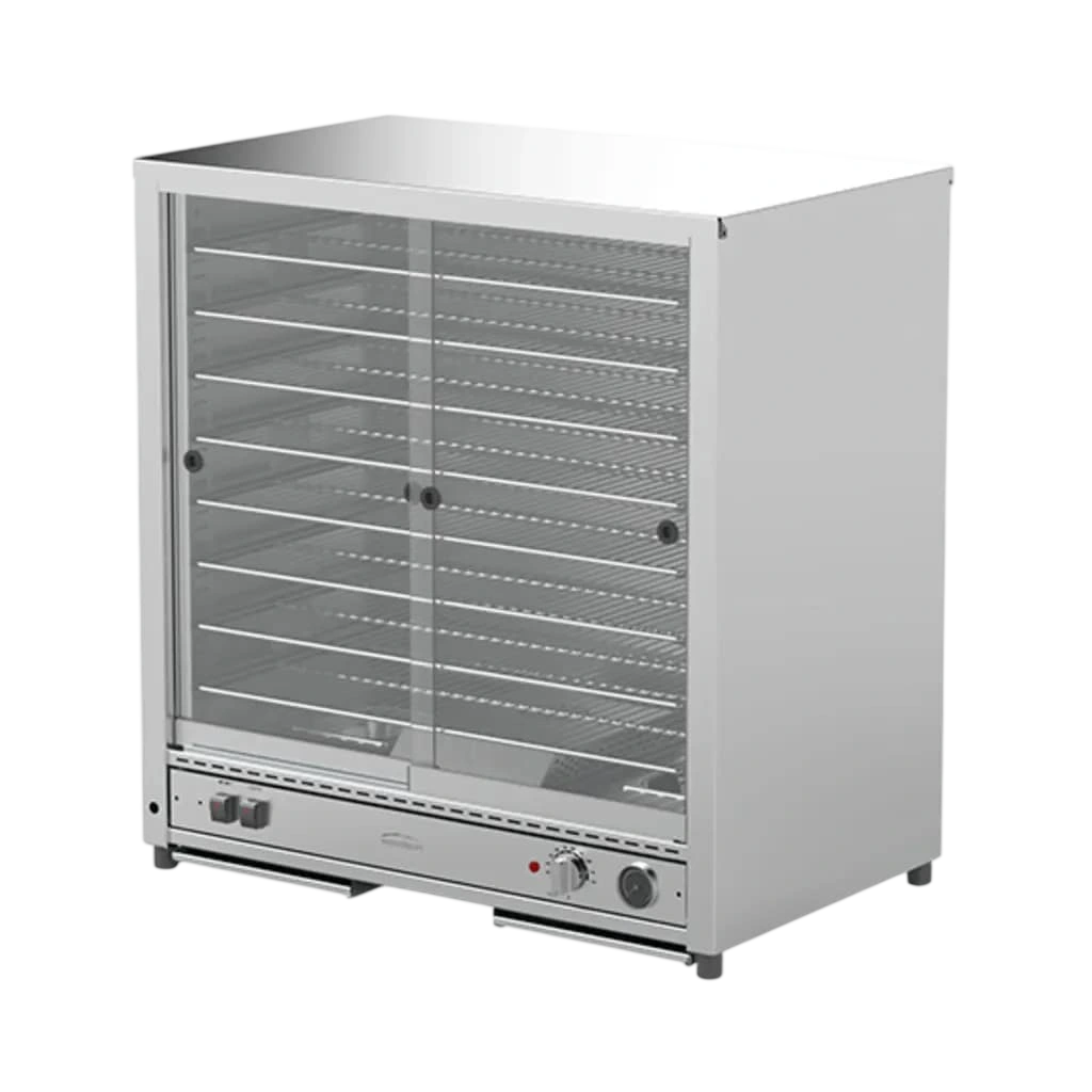 Woodson W.PIP200SFB Pie Display – 200 Capacity, Glass Sliding Doors commercial kitchen equipment