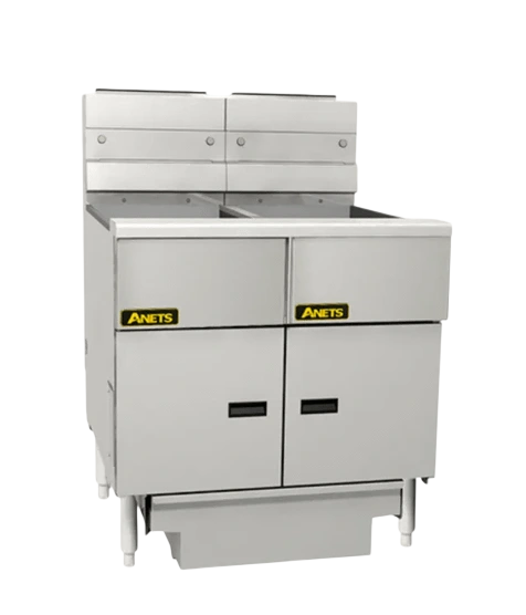 Anets FDAGG214R Goldenfry 2 Fryer System – 38L, Self-Oil Filter commercial kitchen equipment