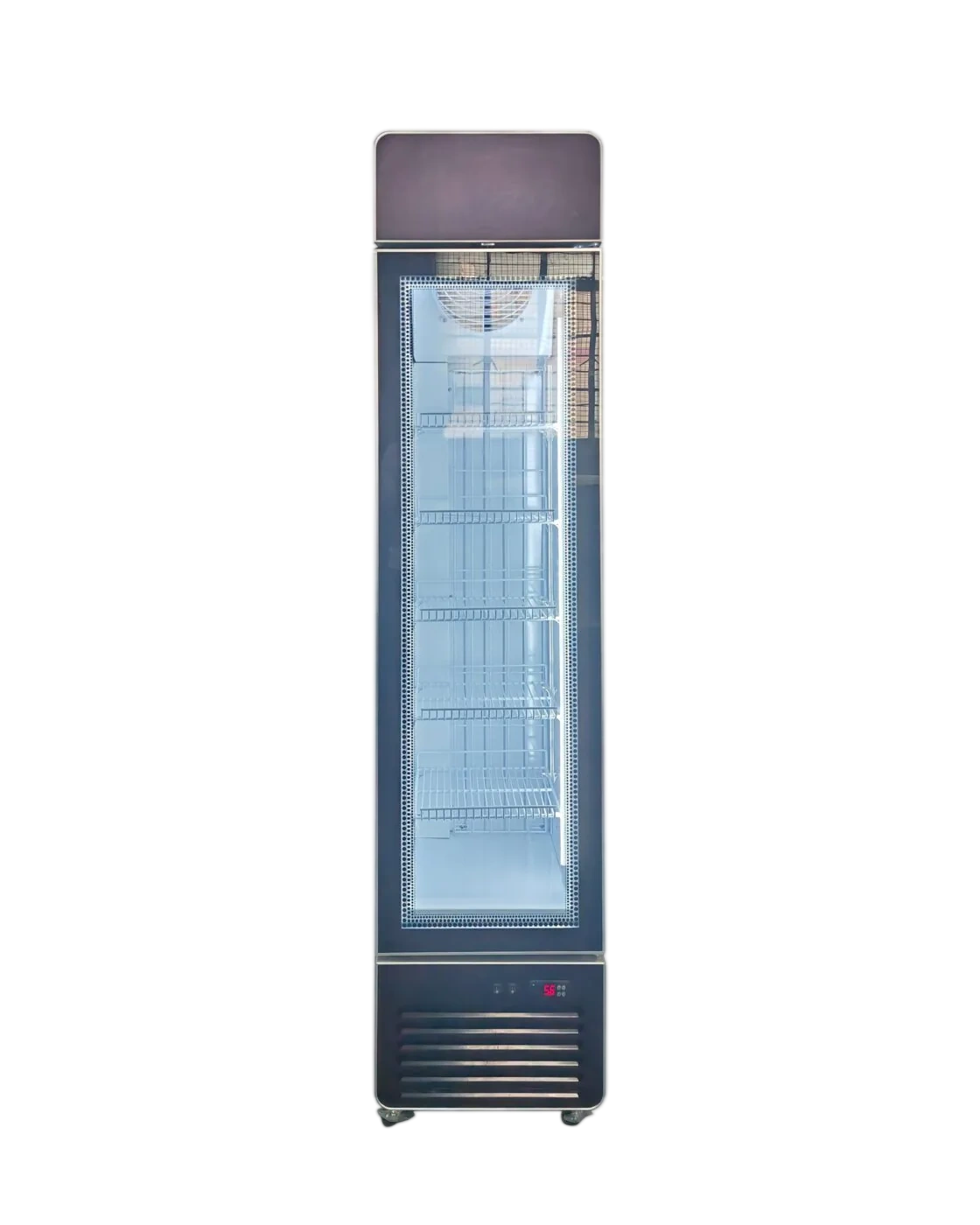 Cold Display Solution USR-215 Slimline Display Fridge – 215L, Black commercial kitchen equipment