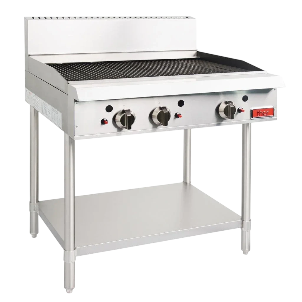 Thor Gas Char Broiler 36" -Radiant manual controls w/flame fail NG TR-CBR236F NG commercial kitchen equipment