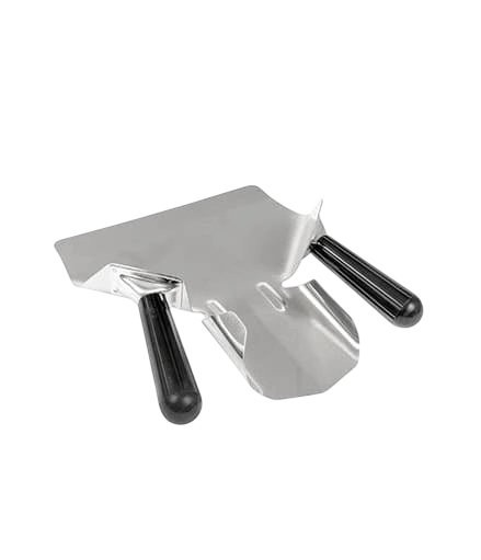 Kitchen Knock 390094 Stainless Steel Dual Handle Chip Scoop – 210mm commercial kitchen equipment