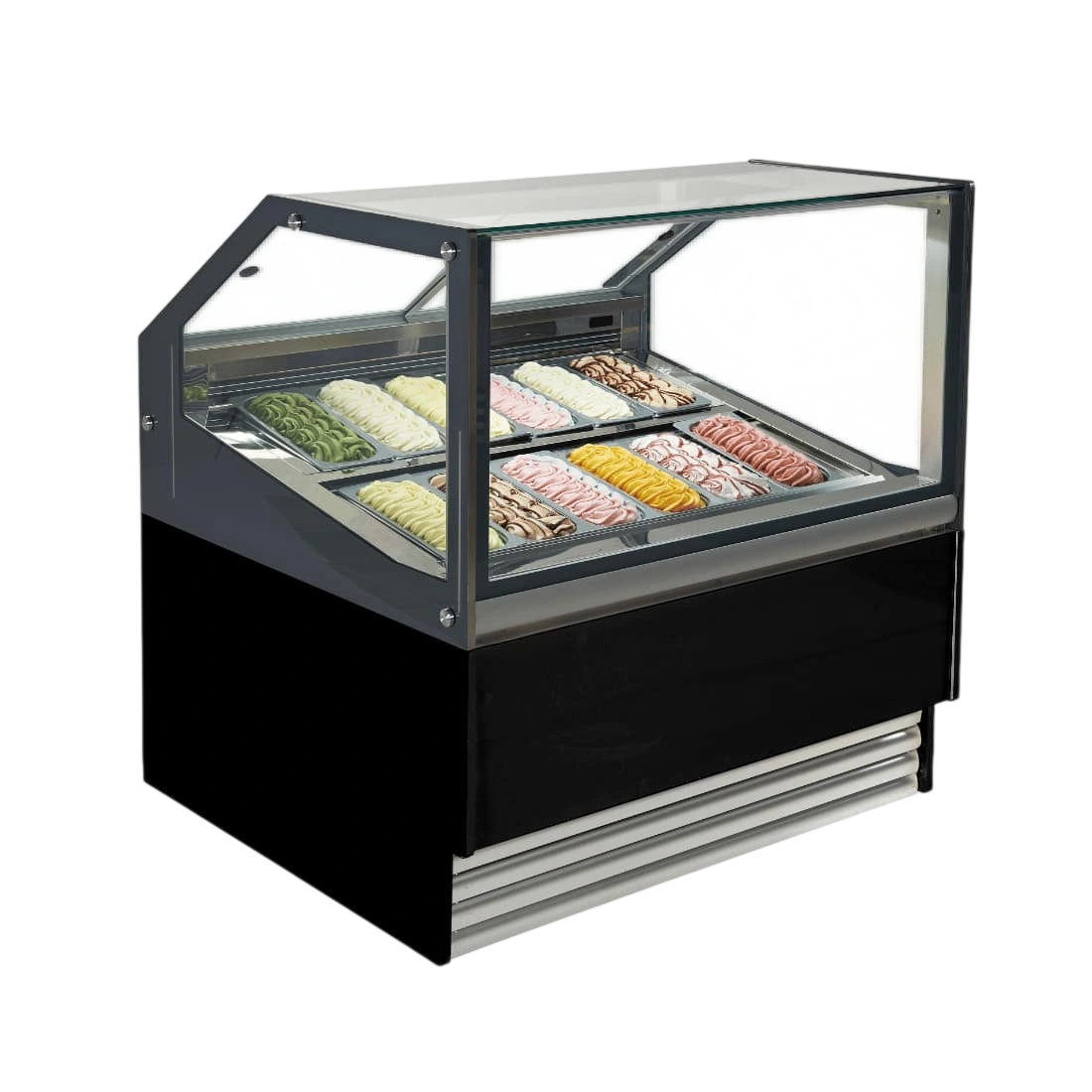 Bonvue SGD-12B Gelato & Ice Cream Display – 12 Pans commercial kitchen equipment