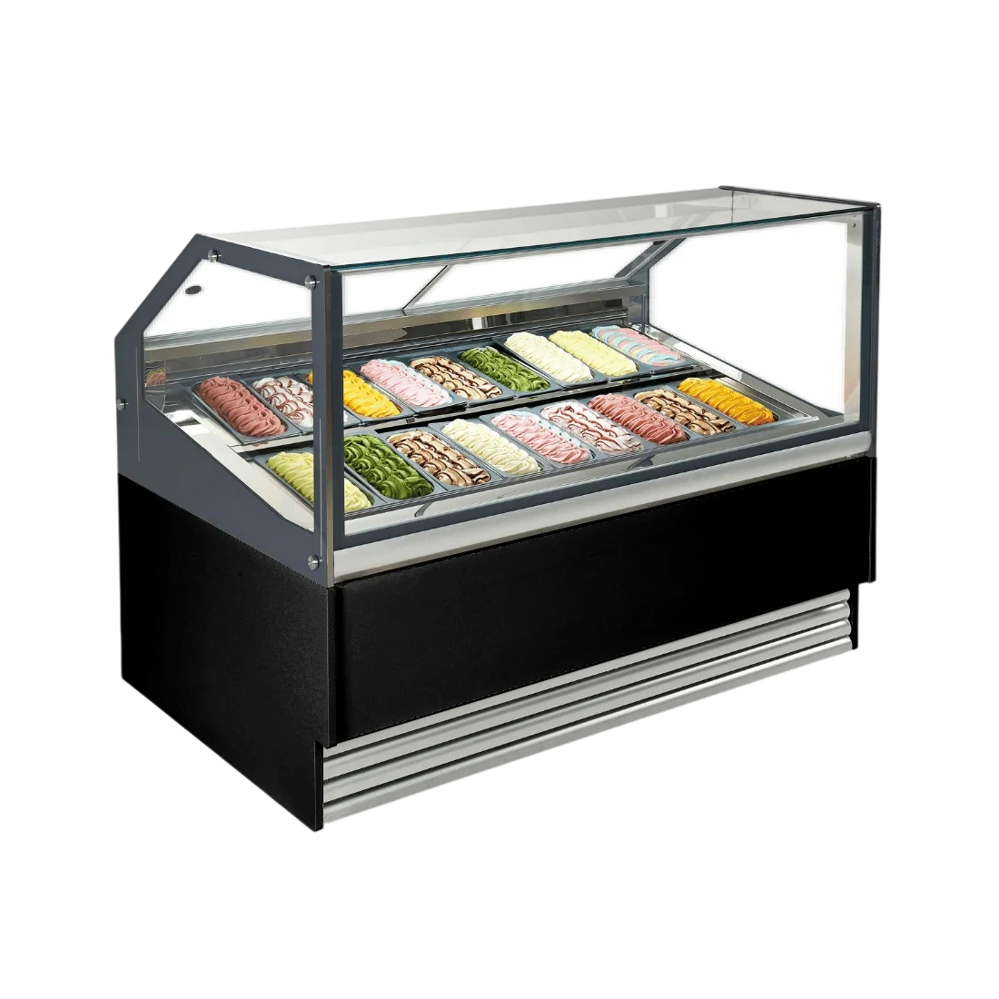 Bonvue SGD-18B 18-Pan Gelato & Ice Cream Display Showcase commercial kitchen equipment