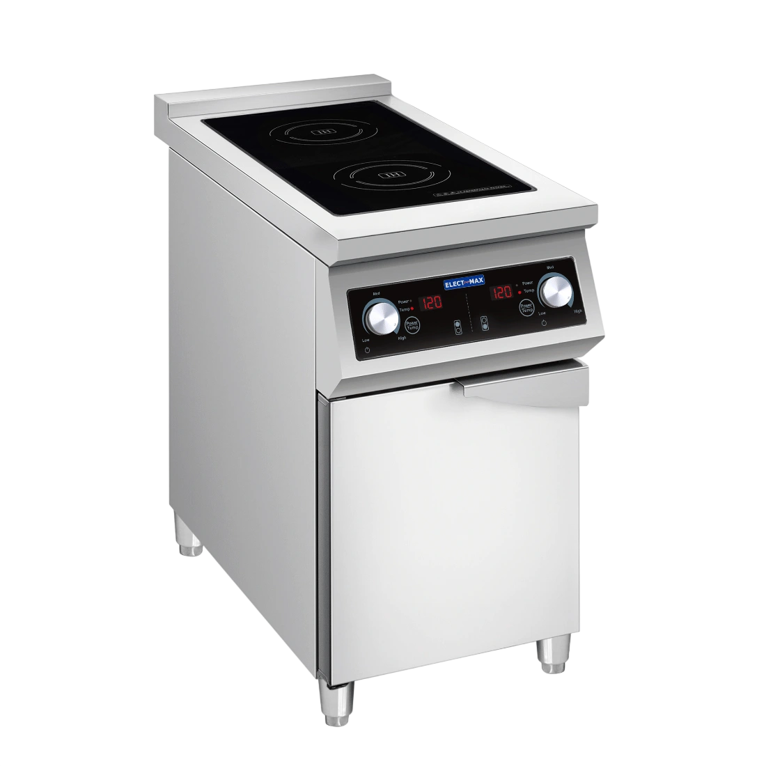 Electmax EIC400 2-Burner Induction Cooker – 700 Series, 10kW commercial kitchen equipment