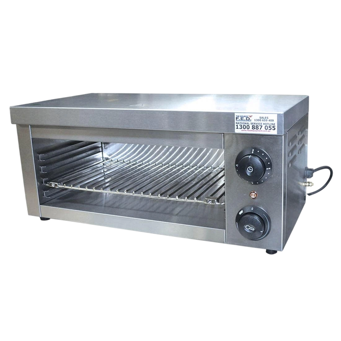 Benchstar AT-936E Toaster Griller Salamander – 630mm, 2kW commercial kitchen equipment