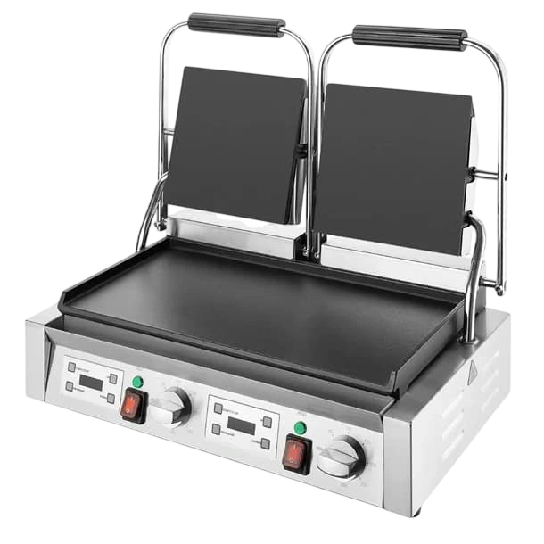 Apuro CU610-A Double Contact Grill – 2.9kW Flat Plates commercial kitchen equipment
