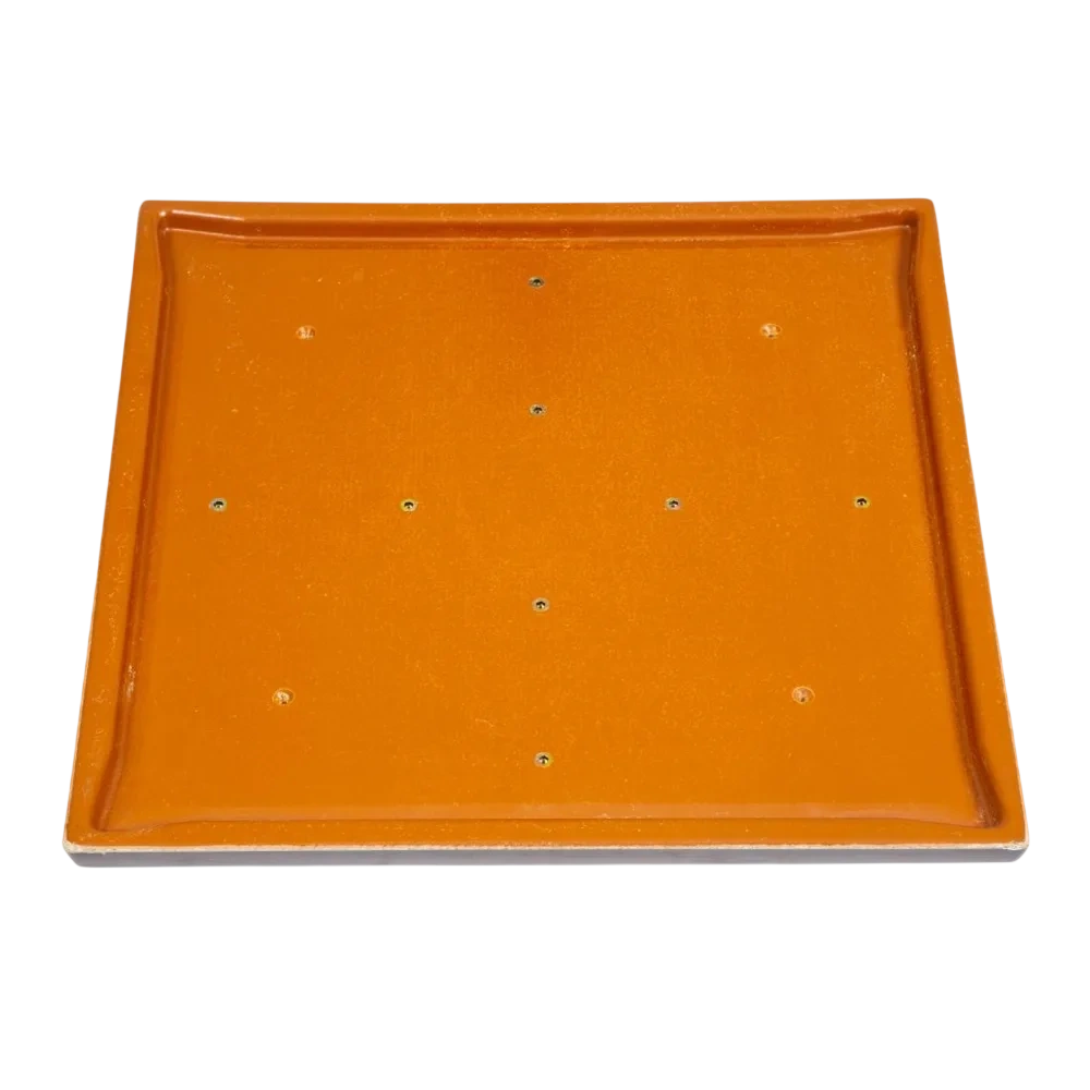 Bolero Square 600mm Table Top (Dark Brown)