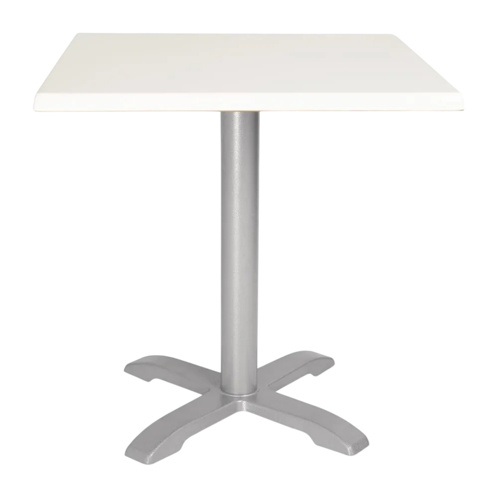 Bolero Square 700mm Table Top (White)