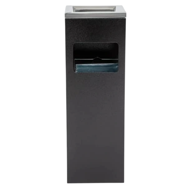 Bolero Y812 Square Cigarette Bin – 600×200×200mm, 10L, Stainless Steel commercial kitchen equipment