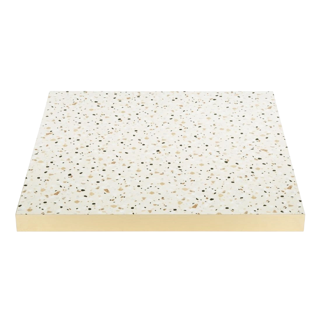 Bolero Terrazzo Style Square Table Top - 700mm