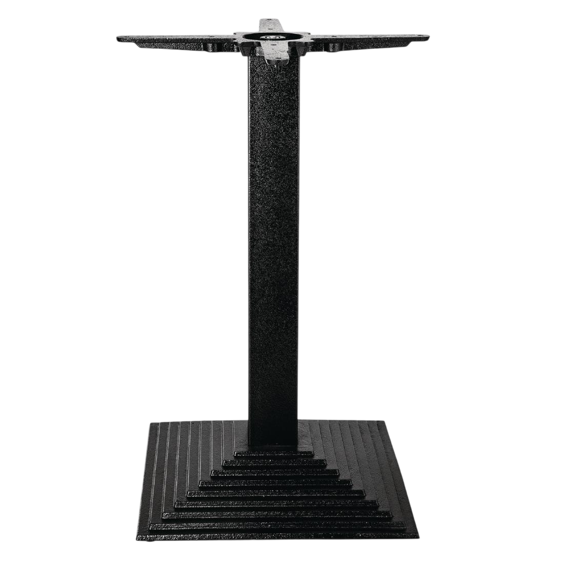 Bolero Cast Iron Step Square Table Base