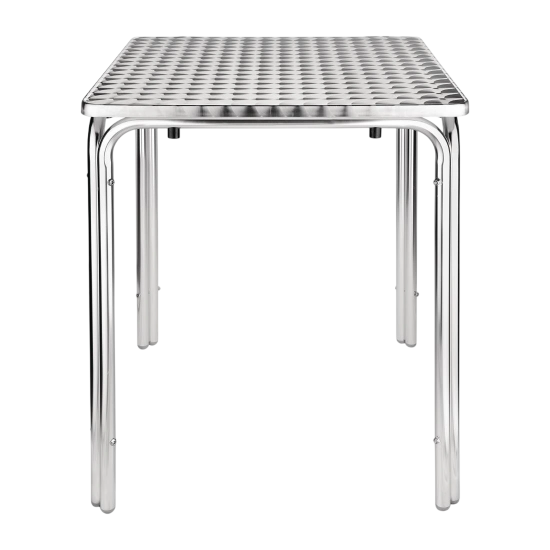 Bolero Square Stacking Bistro Table St/St Top - 600mm