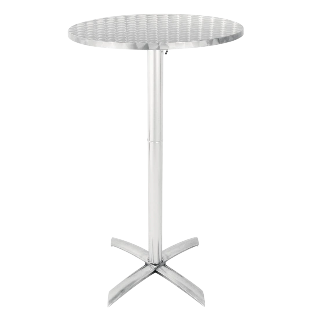 Bolero Flip Top Poseur Table St/St - 600mm dia