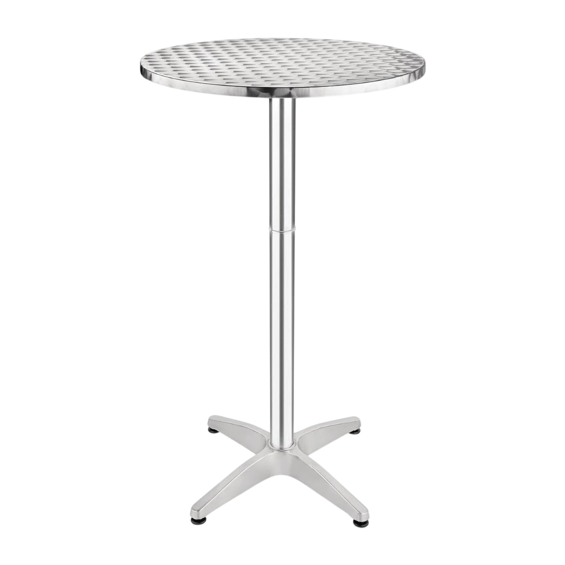 Bolero Poseur Table St/St - 60cm dia