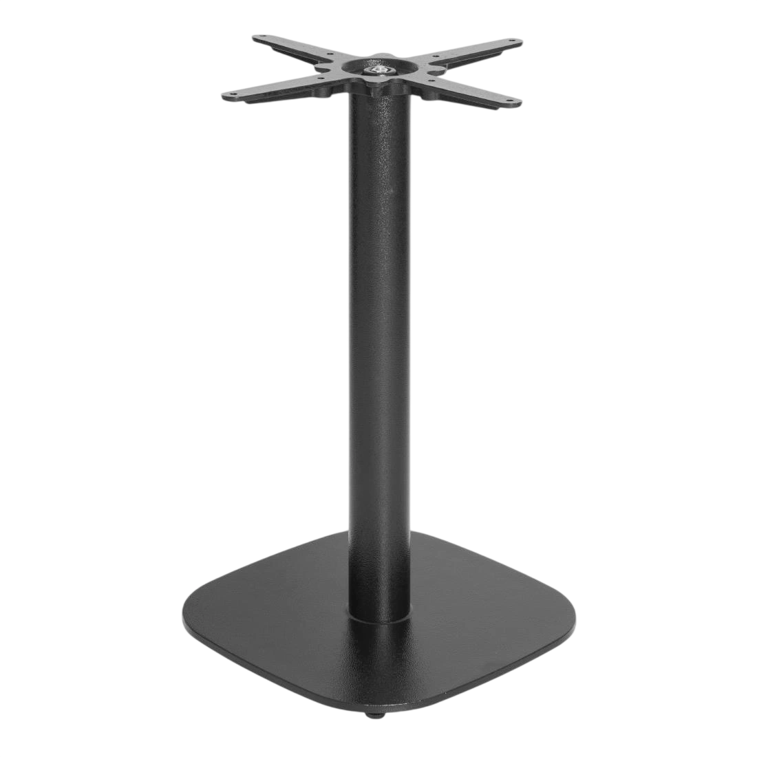 Bolero Black Cast Iron Table Base - 42x42x72cm