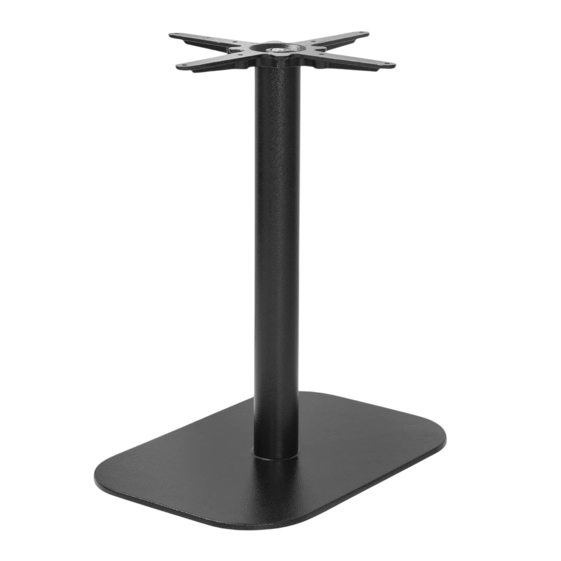 Bolero Black Cast Iron Table Base - 42x60x72cm