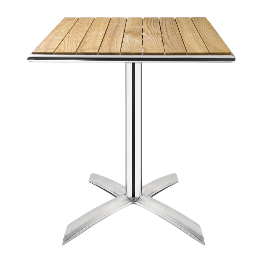 Bolero Ash Flip Top 600mm Square Bistro Table