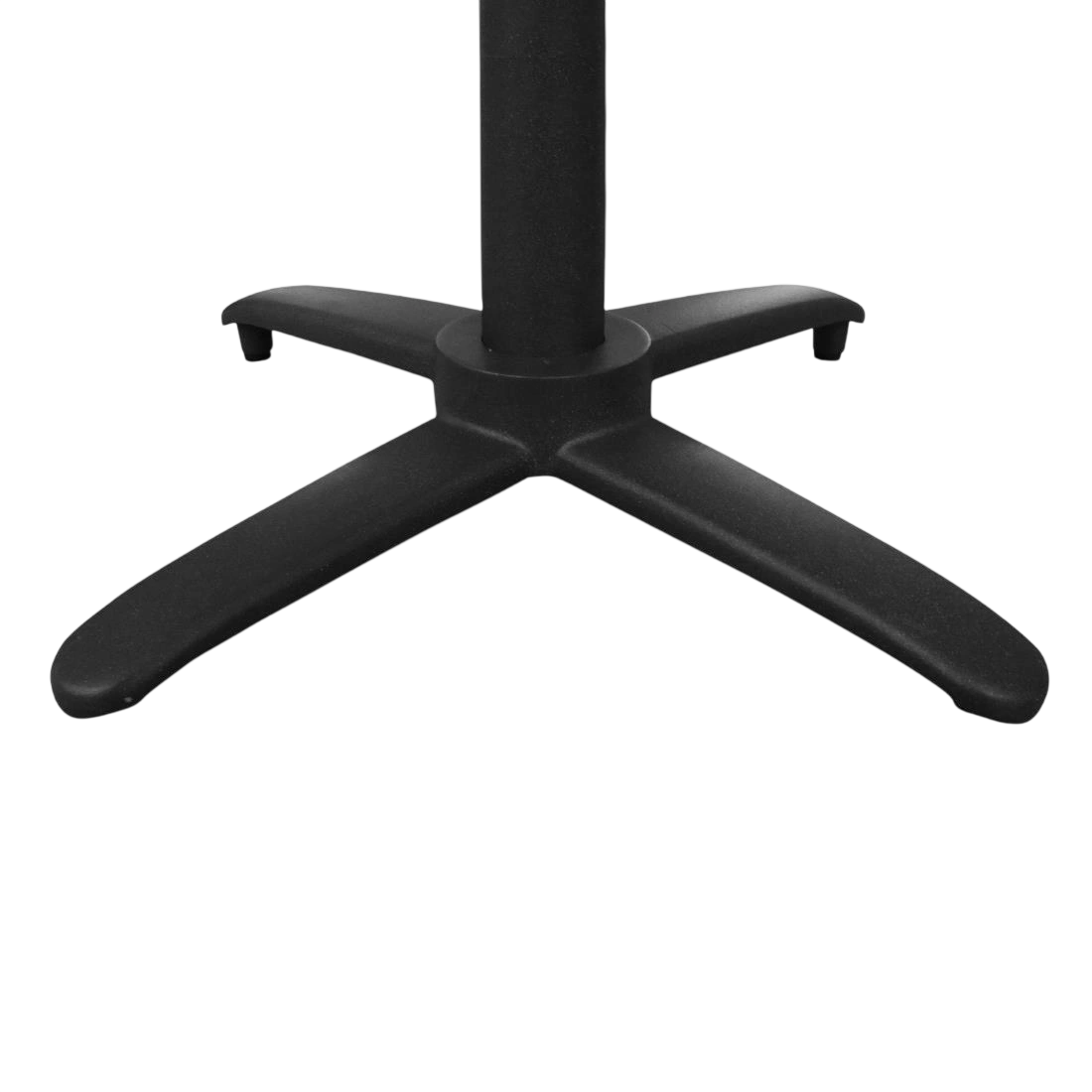 Bolero Aluminium Flip Top Table Base Black