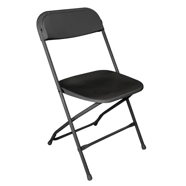 Bolero Folding PP Chair Black (Pack 10) commercial kitchen equipment