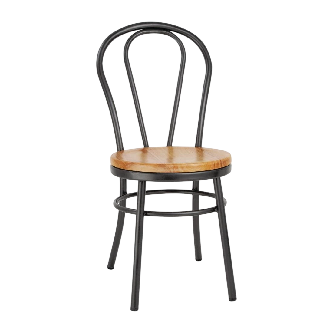 Bolero Clarisse Side Chair Metallic Grey (Box 2)
