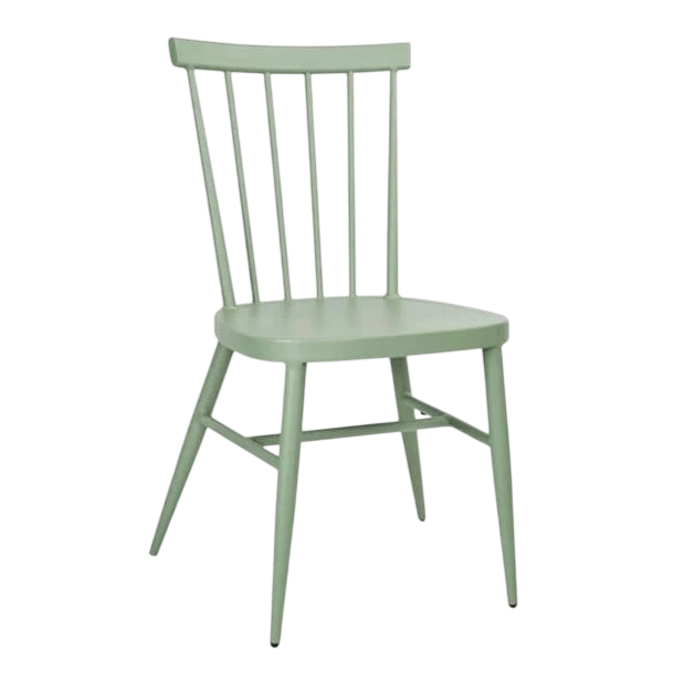 Bolero DX687 Windsor Aluminium Chairs – Green, Stackable Outdoor Set of 4 commercial kitchen equipment