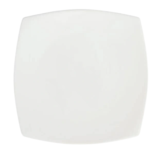 Olympia U172 Whiteware Rounded Square Plates – 305 mm (Pack of 6) commercial kitchen equipment