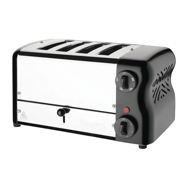 Rowlett Esprit 4 Slot Toaster - Jet Black (CH183-A) commercial kitchen equipment