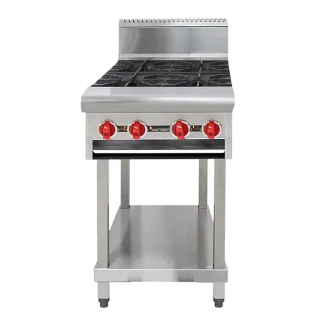 American Range AARHP.24.4 Boiling Top – 4 Burner Heavy Duty commercial kitchen equipment