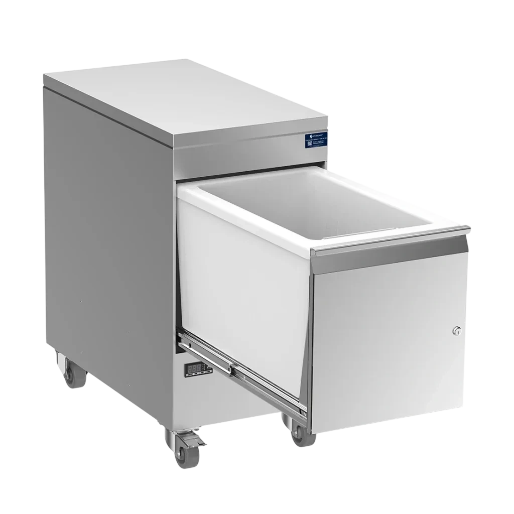 Adande VCC1.GCW Compact Drawer | +15°C to -22°C Dual Temperature, 69L commercial kitchen equipment