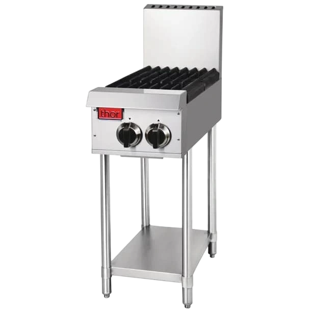 Thor GE756-P 12" Gas Hob – 2 Open Burners with Flame Failure commercial kitchen equipment