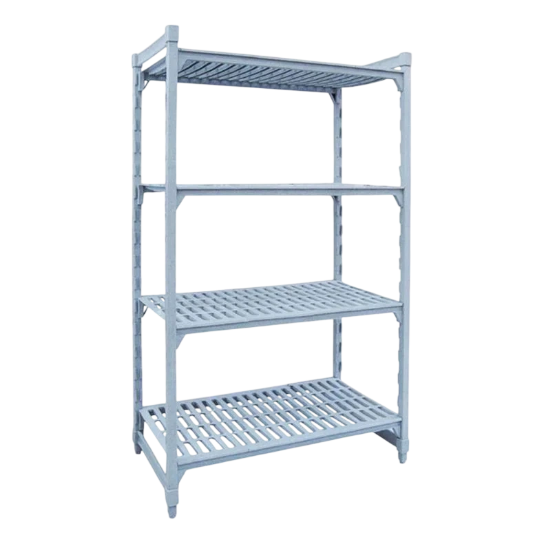 Modular Systems PSU18/72 four-tier polypropylene-coated shelving kit