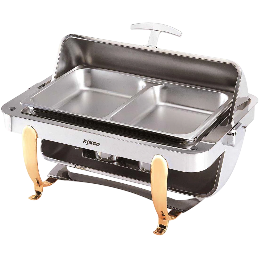 Kingo KGB2401 Oblong Chafing Dish 9L - Ex-Showroom commercial kitchen equipment