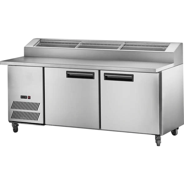 Ex-Showroom: two door DELUXE Pizza Prep Bench - PPB/15 commercial kitchen equipment