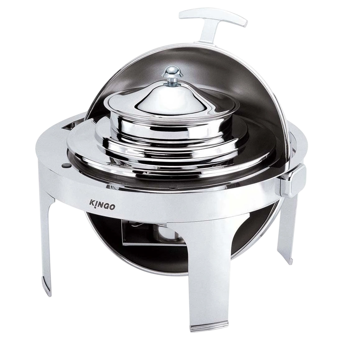 Kingo KGB6507 Ex-Showroom Round Soup Station with S/S Legs commercial kitchen equipment