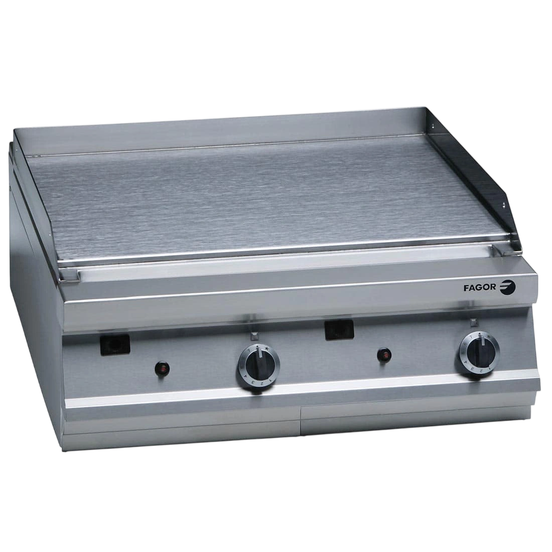 2NDs: Fagor 900 series natural gas mild steel 2 zone fry top FTG9-10L commercial kitchen equipment