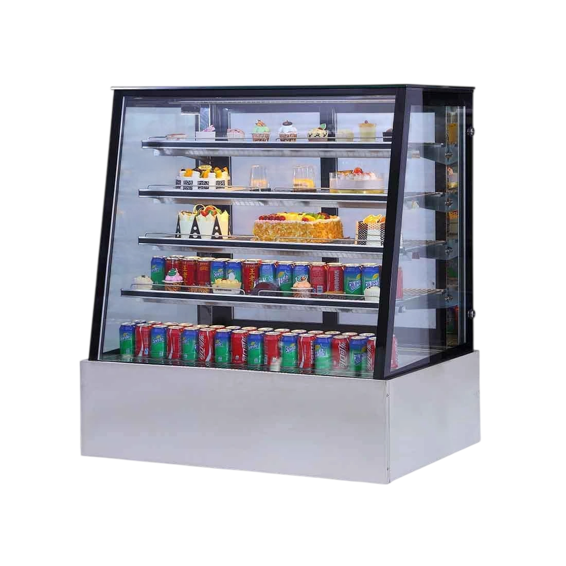 Ex-Showroom: Bonvue Deluxe Chilled Display Cabinet SLP850C 1500x800x1350 commercial kitchen equipment