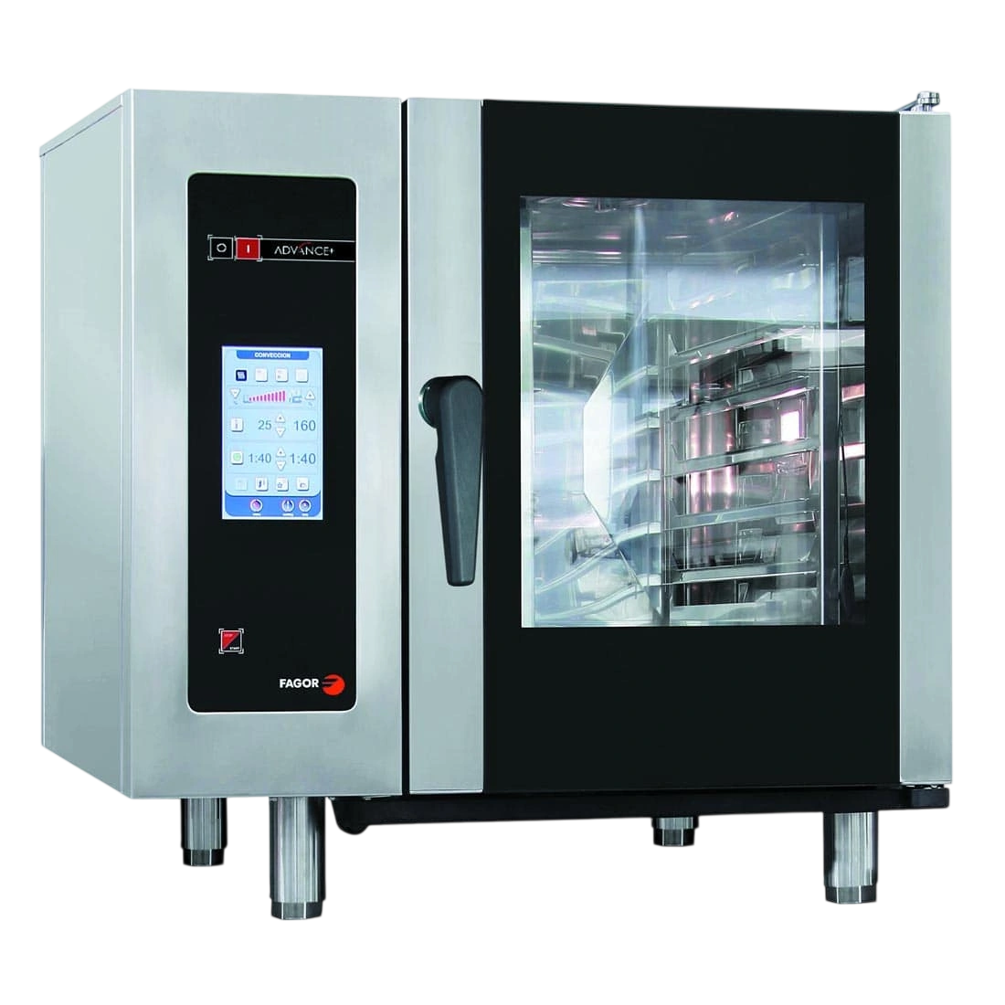 Ex-Showroom: Fagor Advanced Plus Electric 6 Trays Touchscreen Control Combi Oven APE-061-QLD6 commercial kitchen equipment